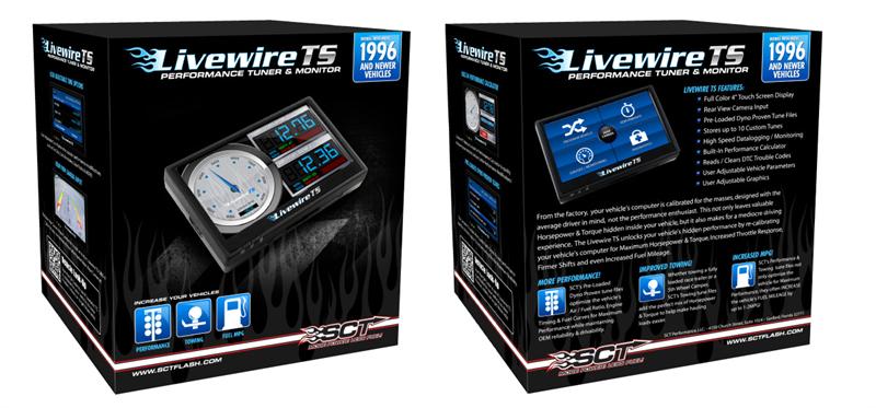 SCT Livewire 5015P TS+ Tuner Programmer for Ford Powerstroke 7.3/6.0/6.4/6.7