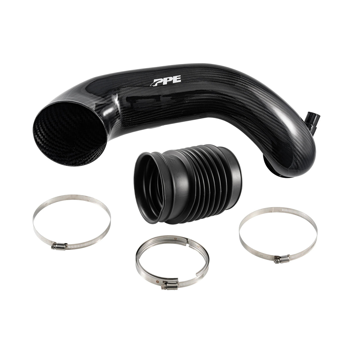 PPE Zilla Carbon Fiber Turbo Inlet Upgrade Kit 2006-2010 LBZ LMM Duramax