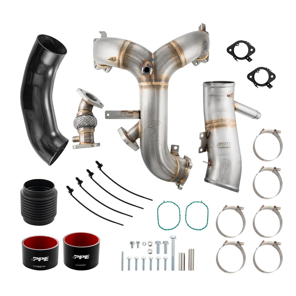 PPE Zilla Intake Manifold and Turbo Inlet Kit 2017-2019 Ford 6.7L Power Stroke