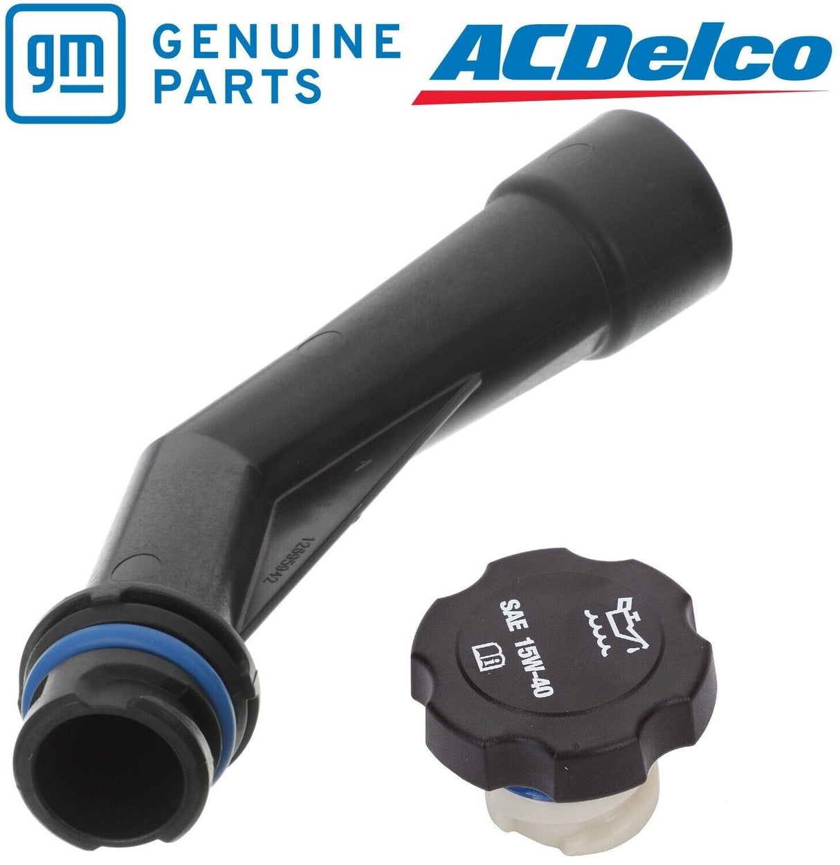 Genuine OEM ACDelco 2017-2023 Silverado Sierra 6.6L L5P Duramax Oil Cap & Tube