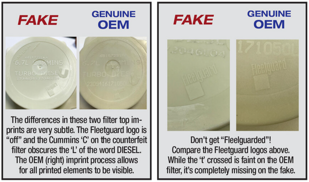 Genuine Mopar 68157291AA MO-291 Fuel Filter 2010–2024 6.7L Cummins