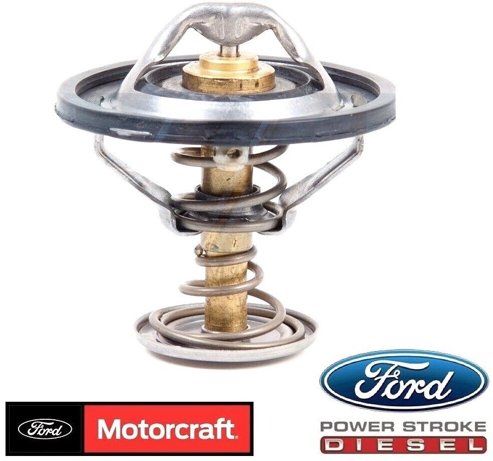 99-2003 7.3L Ford Powerstroke Diesel OEM Genuine Motorcraft Thermostat F250 F350