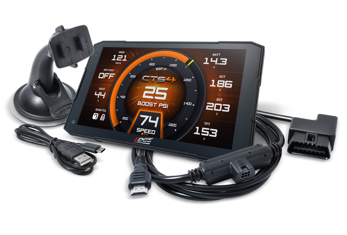 Edge 84140-4 Insight+ CTS4 Monitor & Custom Tune License Powerstroke Cummins Duramax