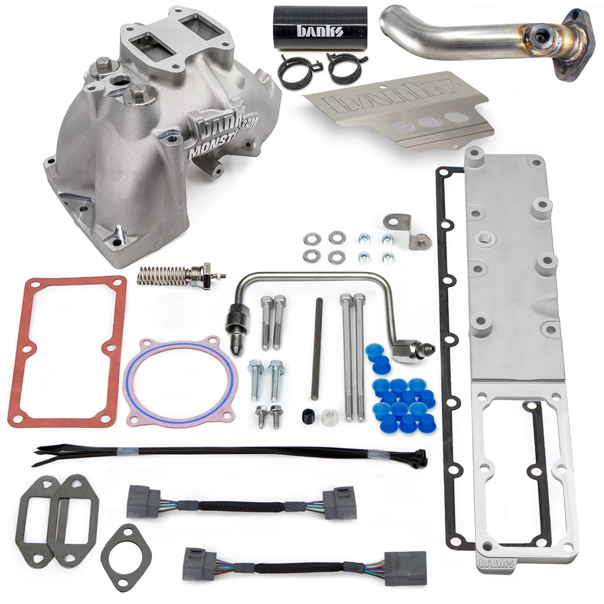 Banks Monster-Ram Intake Elbow & Killer Grid Heater 2013-2018 6.7L Cummins (Chassis Cab)