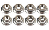 8x Stainless Steel Glow Plug Nuts for 2001-2023 Chevy GMC Duramax 6.6L LB7-L5P