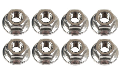 8x Stainless Steel Glow Plug Nuts for 2001-2023 Chevy GMC Duramax 6.6L LB7-L5P