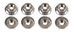 8x Stainless Steel Glow Plug Nuts for 2001-2023 Chevy GMC Duramax 6.6L LB7-L5P