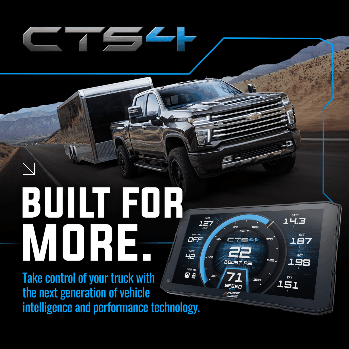 Edge 85500 Evolution CTS4 Diesel Powerstroke Duramax Cummins
