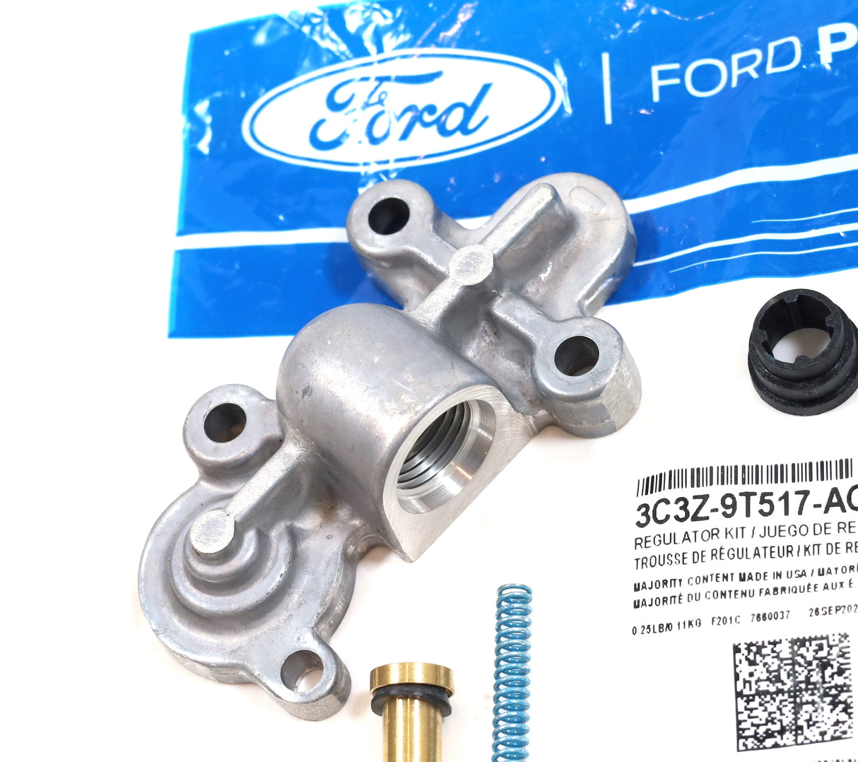 OEM Genuine Ford 6.0L Powerstroke Diesel Fuel Pressure Regulator Blue Spring Upgrade Kit