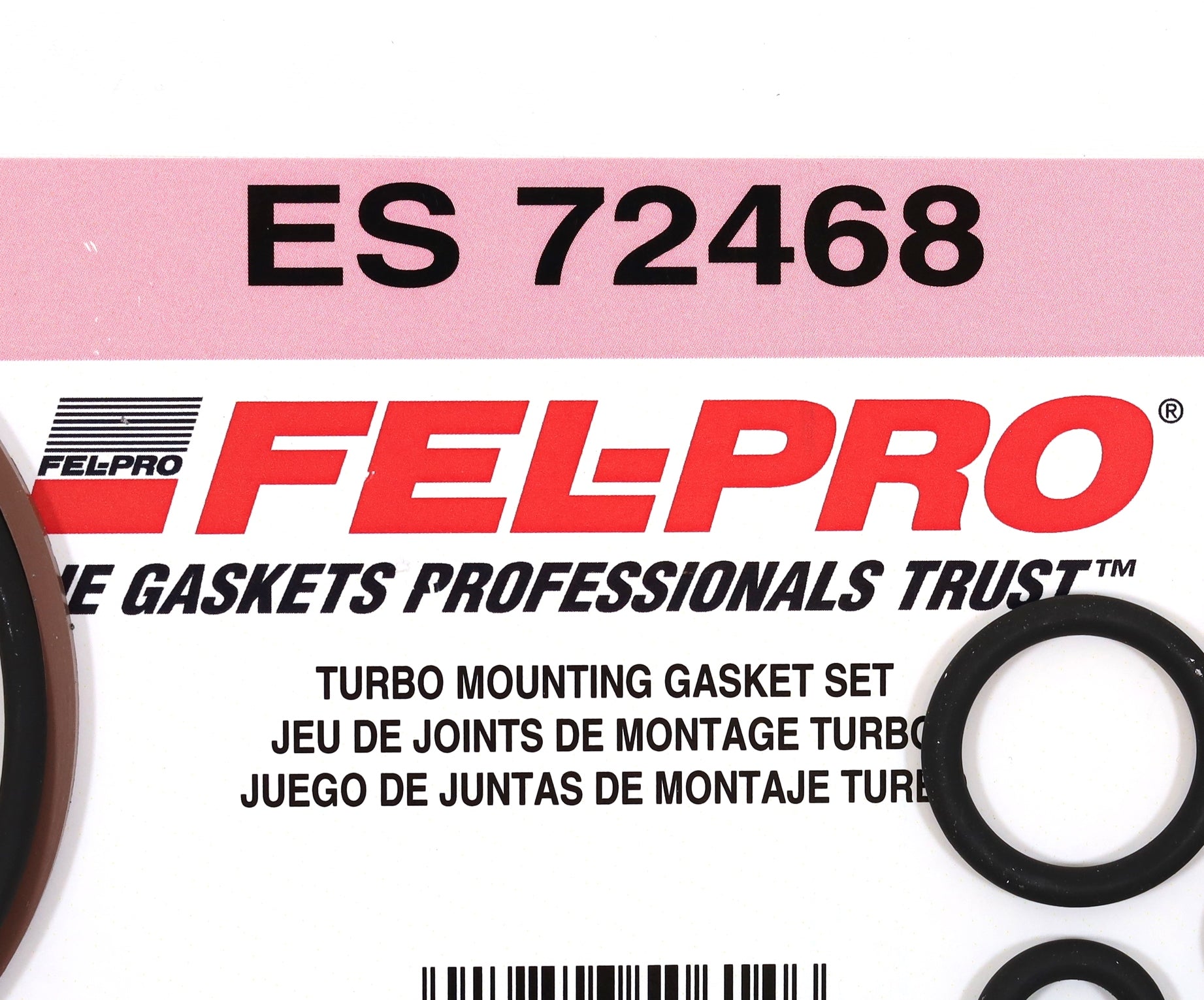 PP-「P」 Fel-Pro ES72468 Turbo Pedestal O-rings & Base Gasket 94-03 Ford