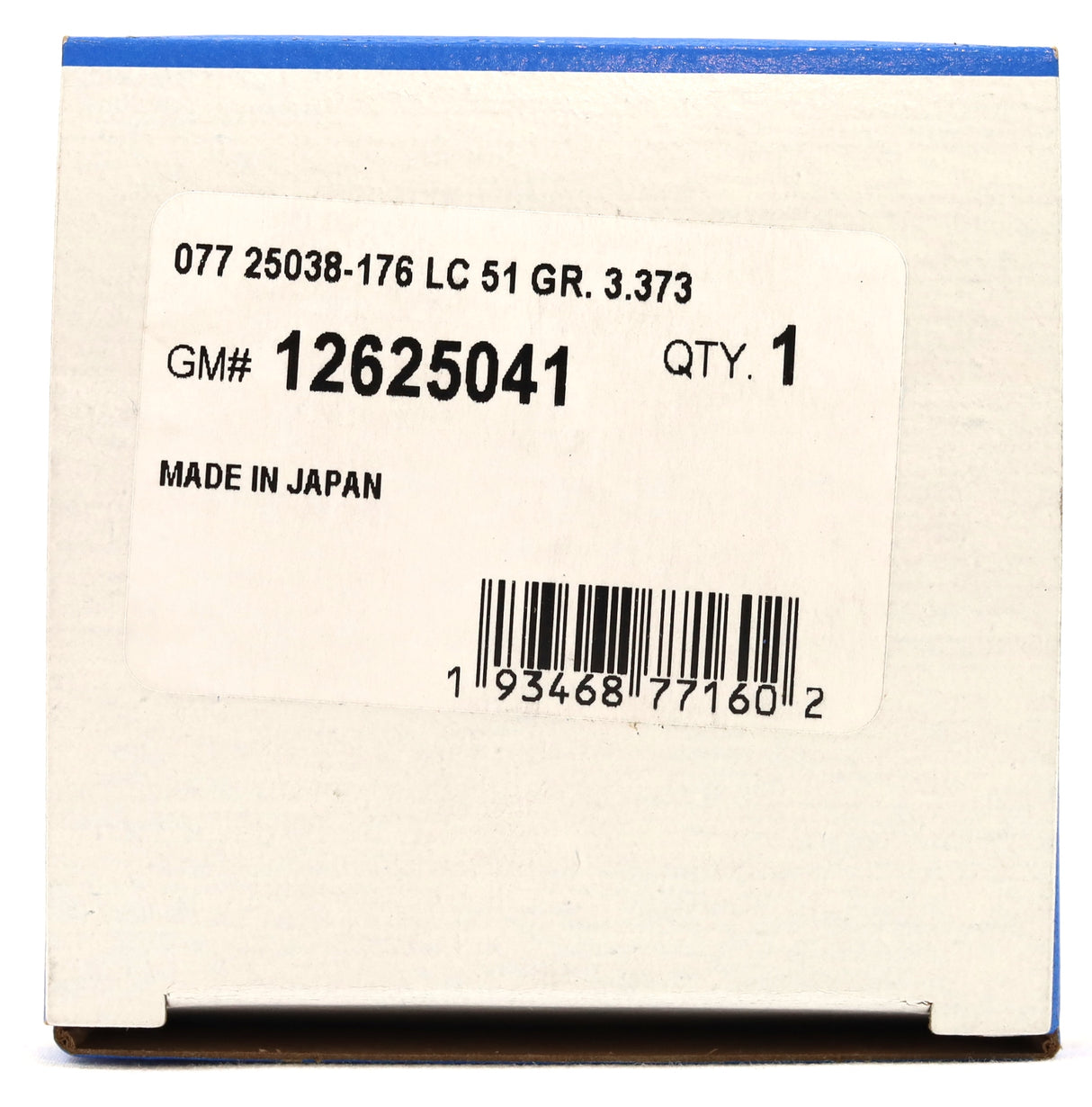 Genuine GM 12625041 Intake Air Temp (IAT) Sensor 2011–2019 LML L5P 6.6L Duramax Diesel