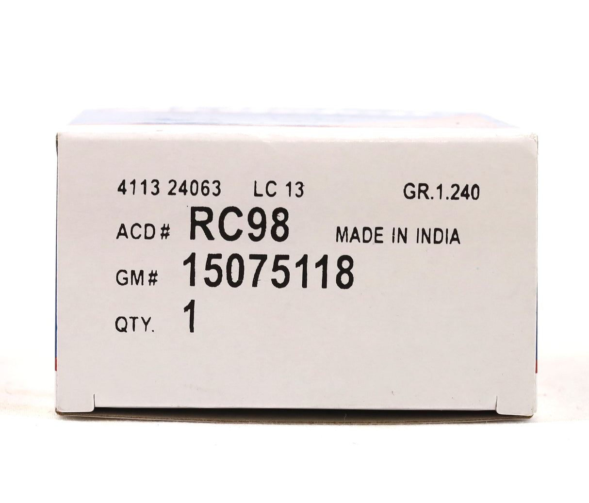 GM ACDelco RC98 Coolant Tank Cap 01–10 Silverado Sierra LB7 LLY LBZ LMM Duramax
