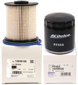 GM ACDelco TP1015 / PF66A Oil & Fuel Filter Service Kit 2020–2025 LM2 LZ0 Duramax