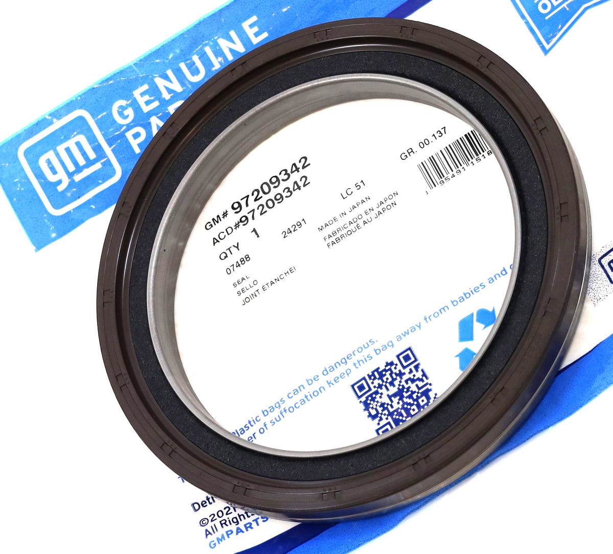 Genuine GM Duramax Front & Rear Main Seal Kit 2001–2026 LB7 LLY LBZ LM ...