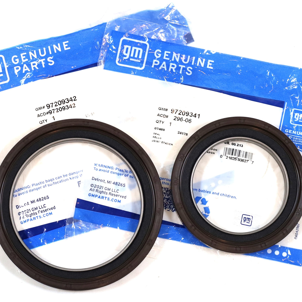 Genuine GM Duramax Front & Rear Main Seal Kit 2001–2025 LB7 LLY LBZ LM ...