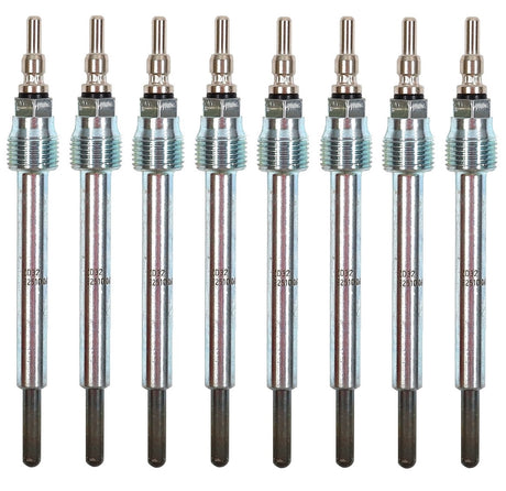 2004-2007 6.0L Powerstroke Glow Plugs Set 8 OEM Motorcraft ZD-32 / 4C3Z-12A342-A