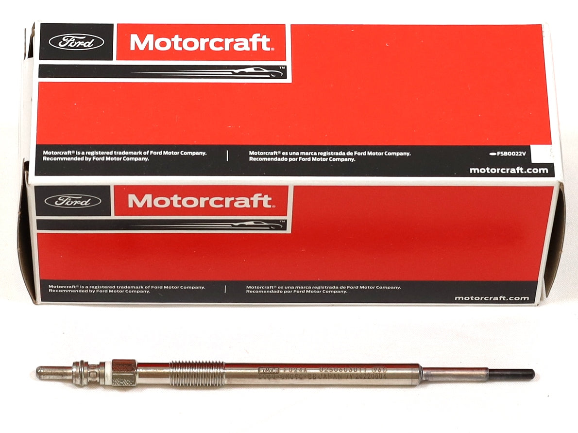 3737eページ 2011–2012 6.7L Powerstroke Glow Plugs Set 8 OEM Motorcraft ZD-17