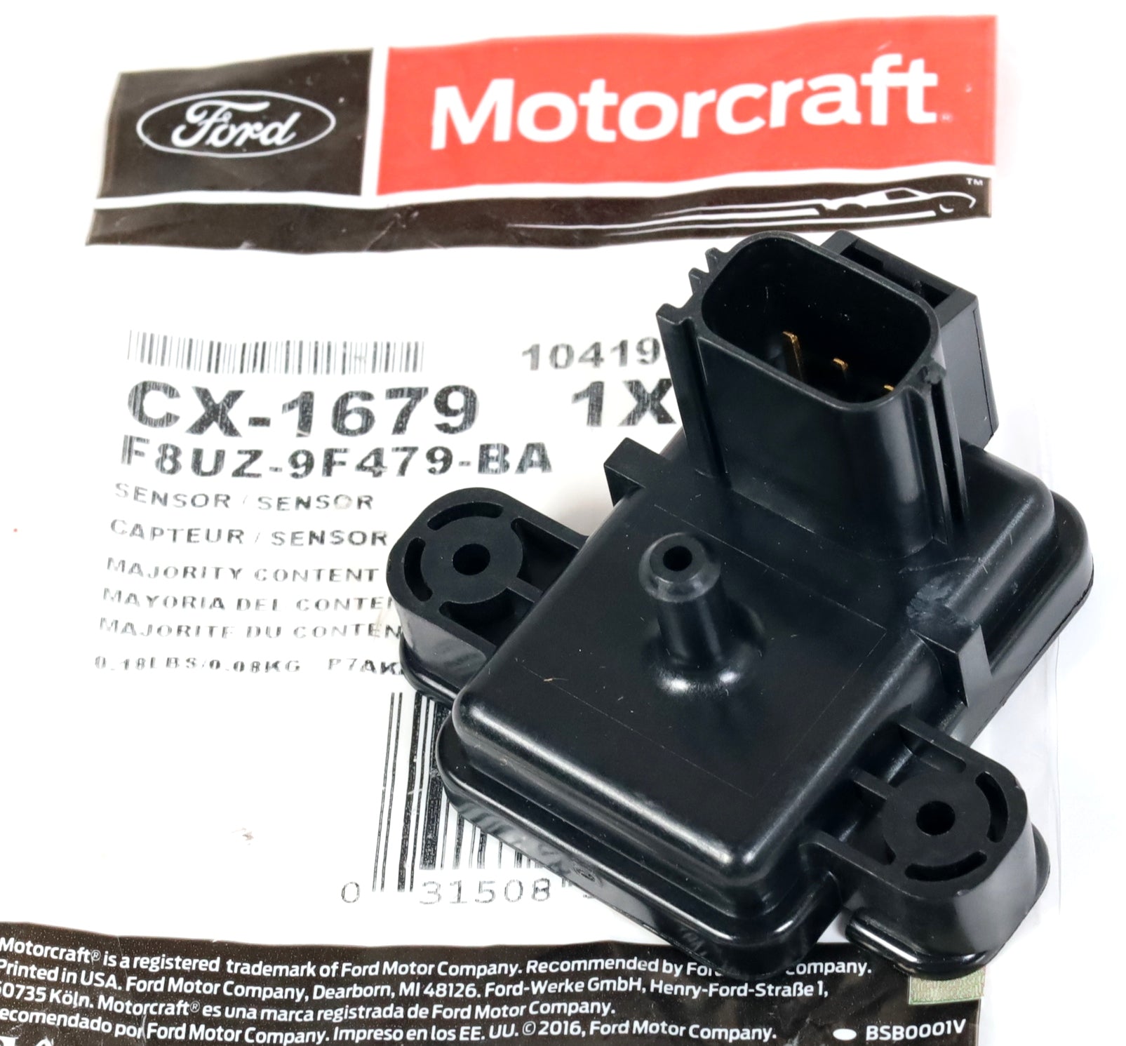 Motorcraft CX-1679 Manifold Absolute Pressure MAP Sensor 99