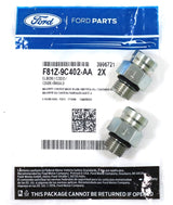 1999–2003 7.3L Powerstroke HPOP Outlet Hose Fittings Genuine Ford F81Z-9C402-AA