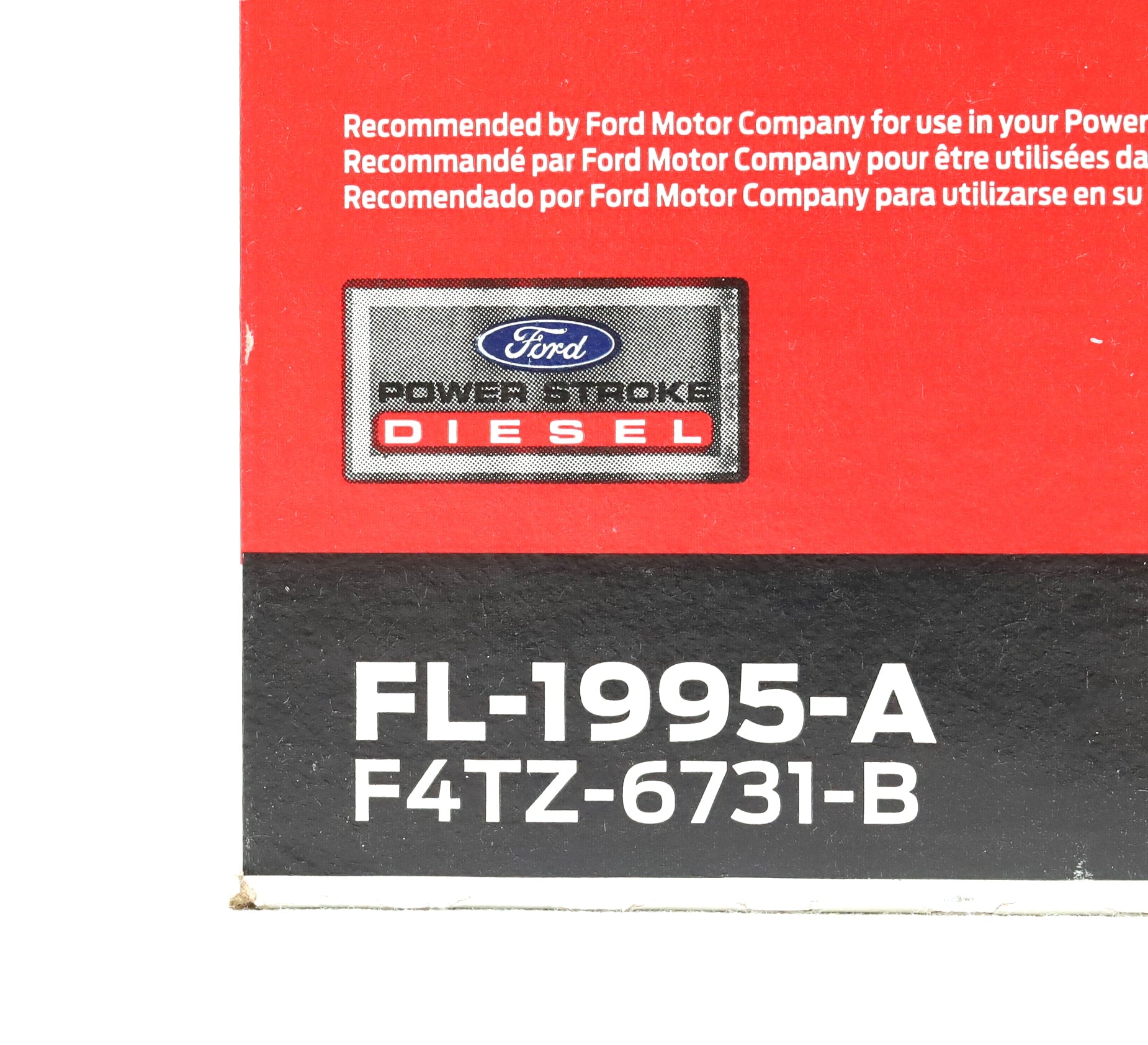 F様オーダー Motorcraft FL1995A Oil Filter 94–03 Ford 7.3L Powerstroke F4TZ