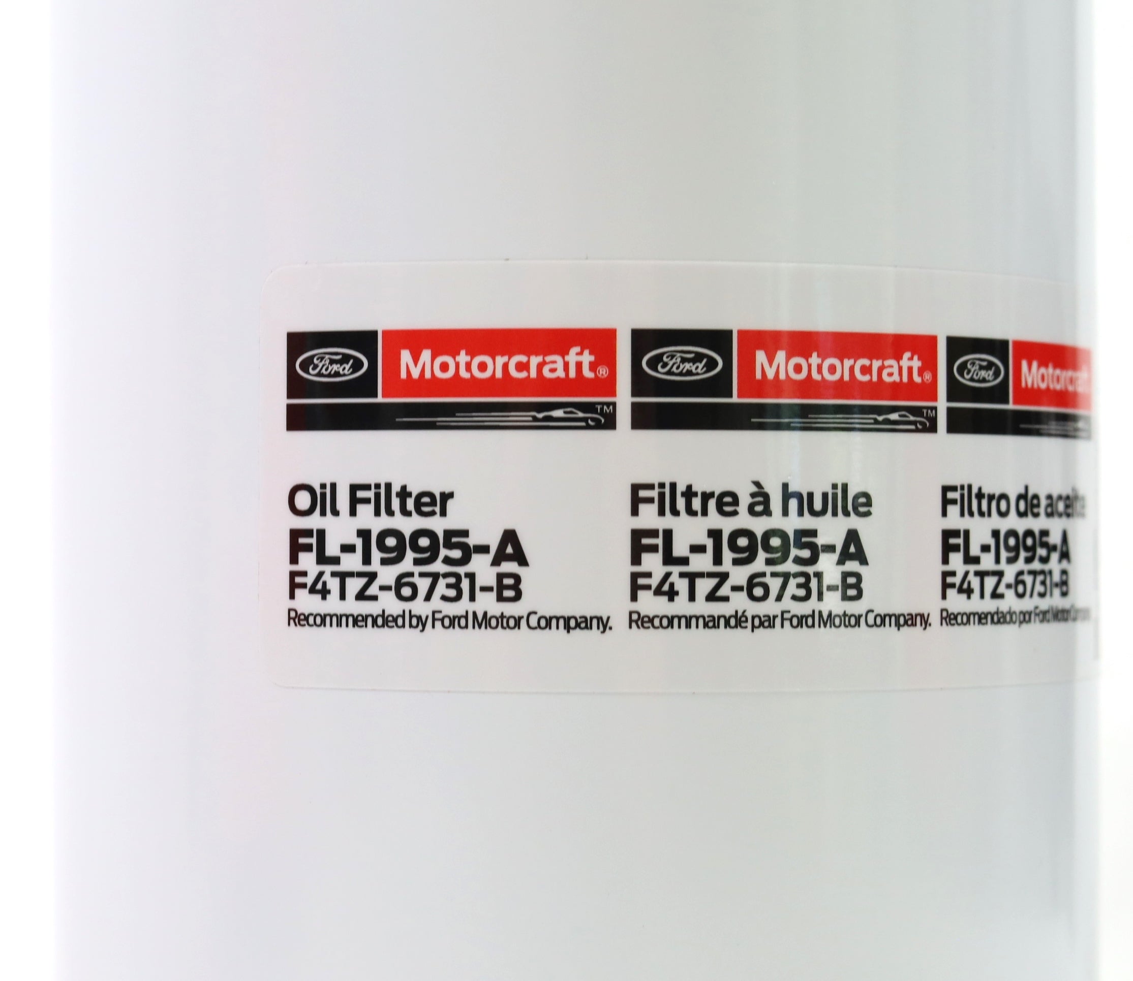 Motorcraft FL1995A Oil Filter 94–03 Ford 7.3L Powerstroke F4TZ