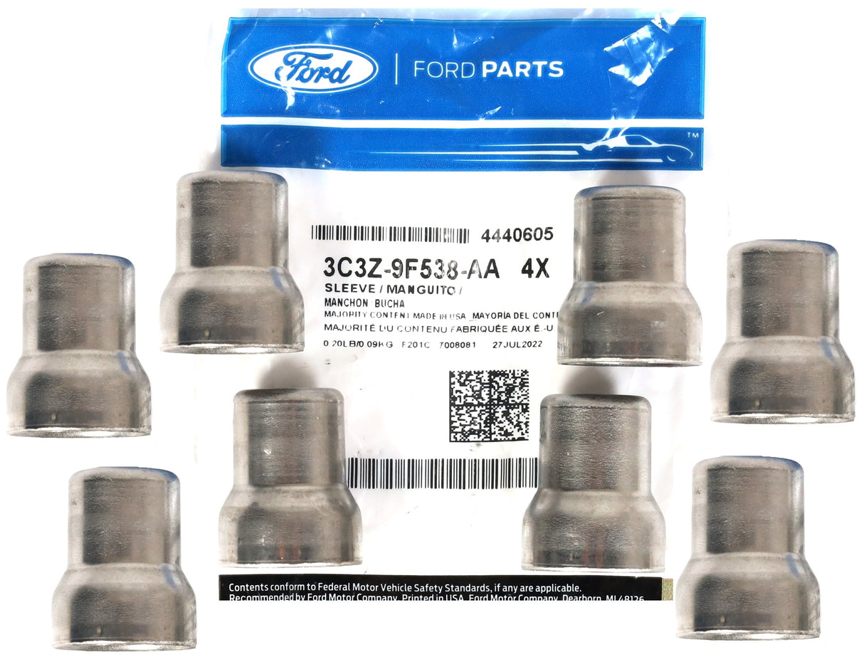 03-10 Ford 6.0 6.0L Powerstroke Diesel OEM Fuel Injector Sleeves & O-Ring Kit