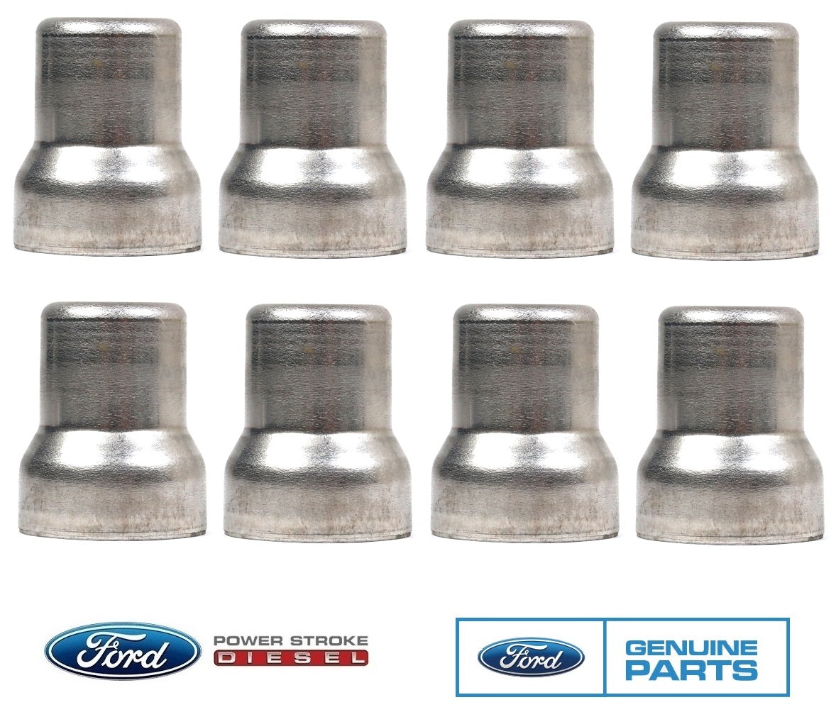 03-10 Ford 6.0L Powerstroke Diesel OEM Genuine Ford Fuel Injector Sleeves Set of 8