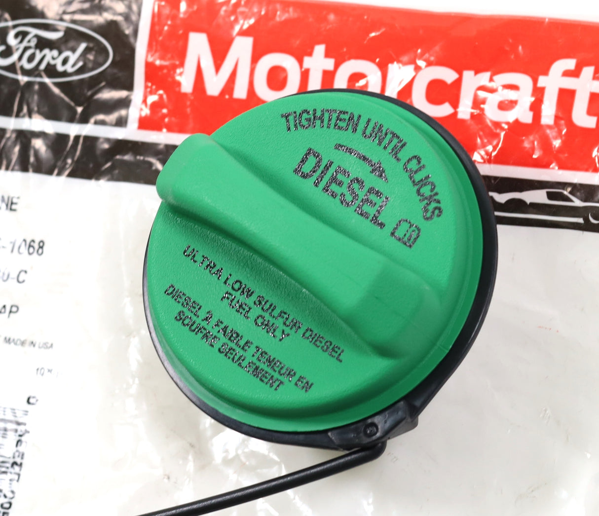 Motorcraft FC-1068 Fuel Tank Cap 2008–2016 Ford 6.4L 6.7L Powerstroke Diesel OEM