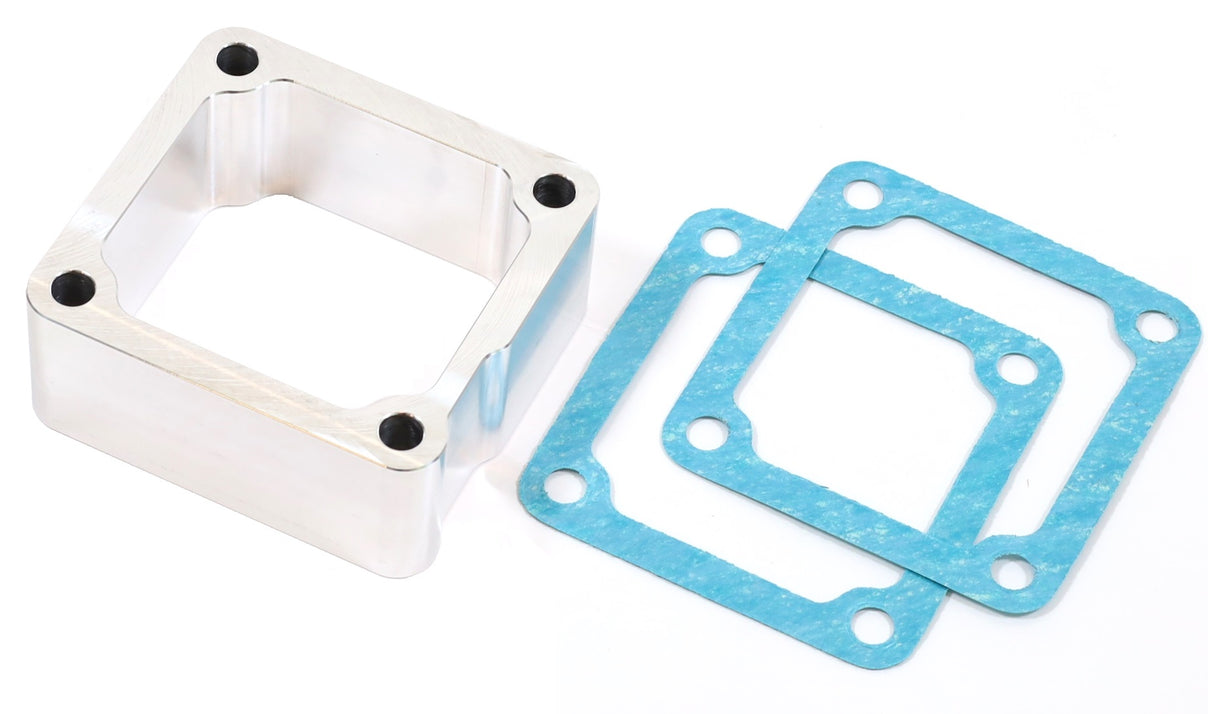 5.9L Cummins Intake Heater Spacer 1998.5–2007 CNC Billet USA Made w/ Gaskets