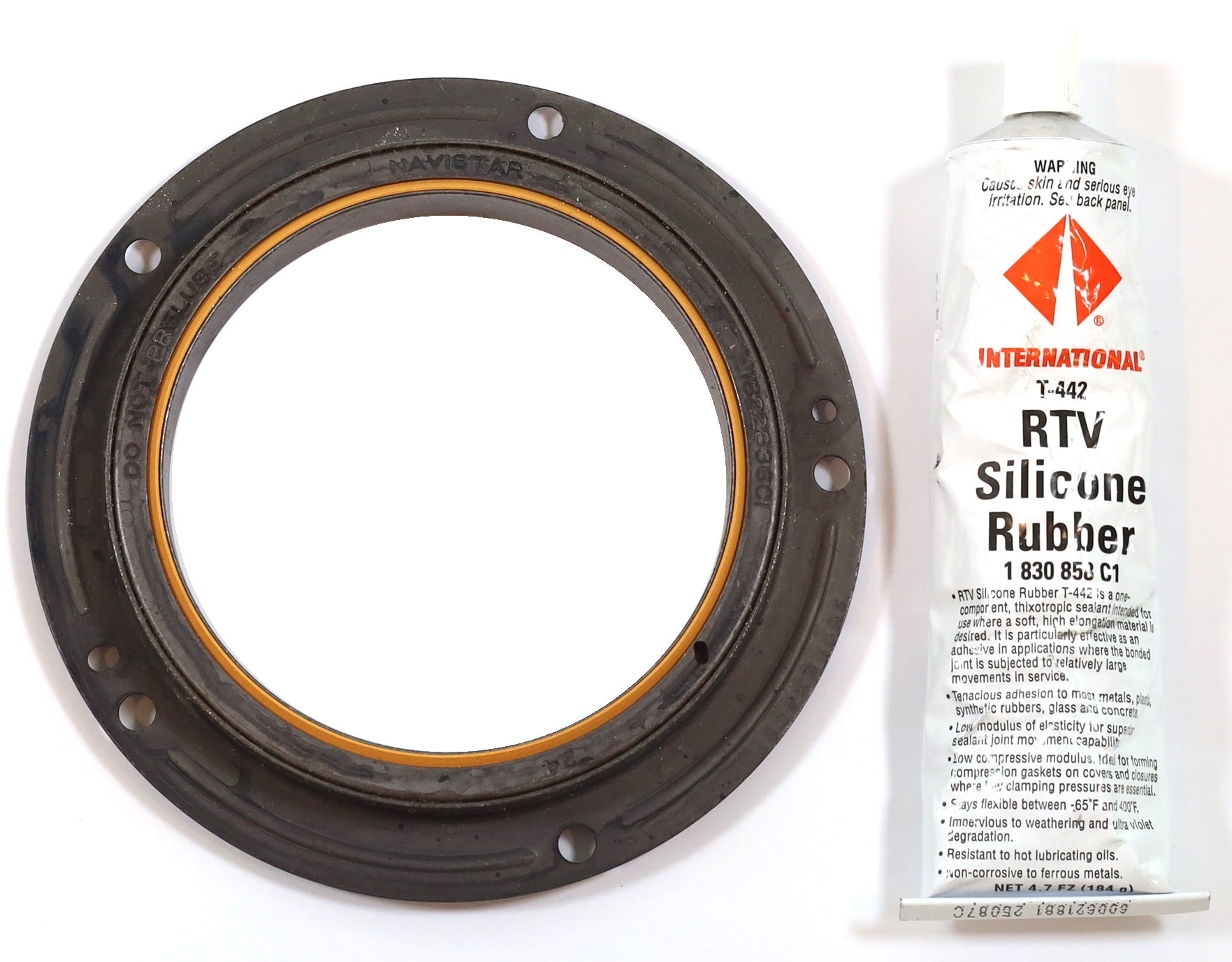 サヨウ Genuine OE Ford F4TZ-6701-A Rear Main Seal For 1994-2003 7.3L