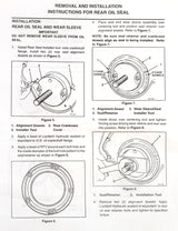 1994.5-2003 Ford 7.3L Powerstroke Diesel Front & Rear Main Seal Kit Genuine OEM