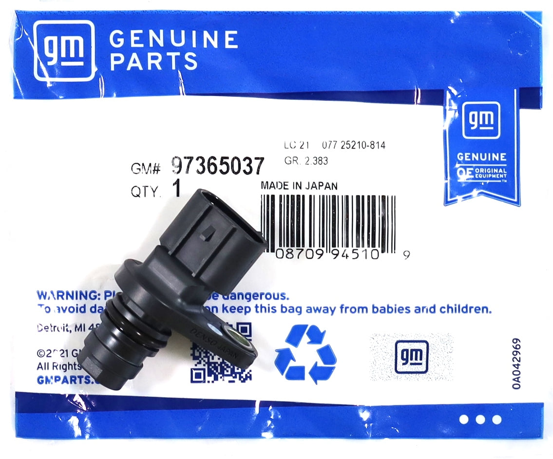 2006-2010 6.6L Duramax LBZ LMM Crankshaft Position Sensor Genuine GM 97365037