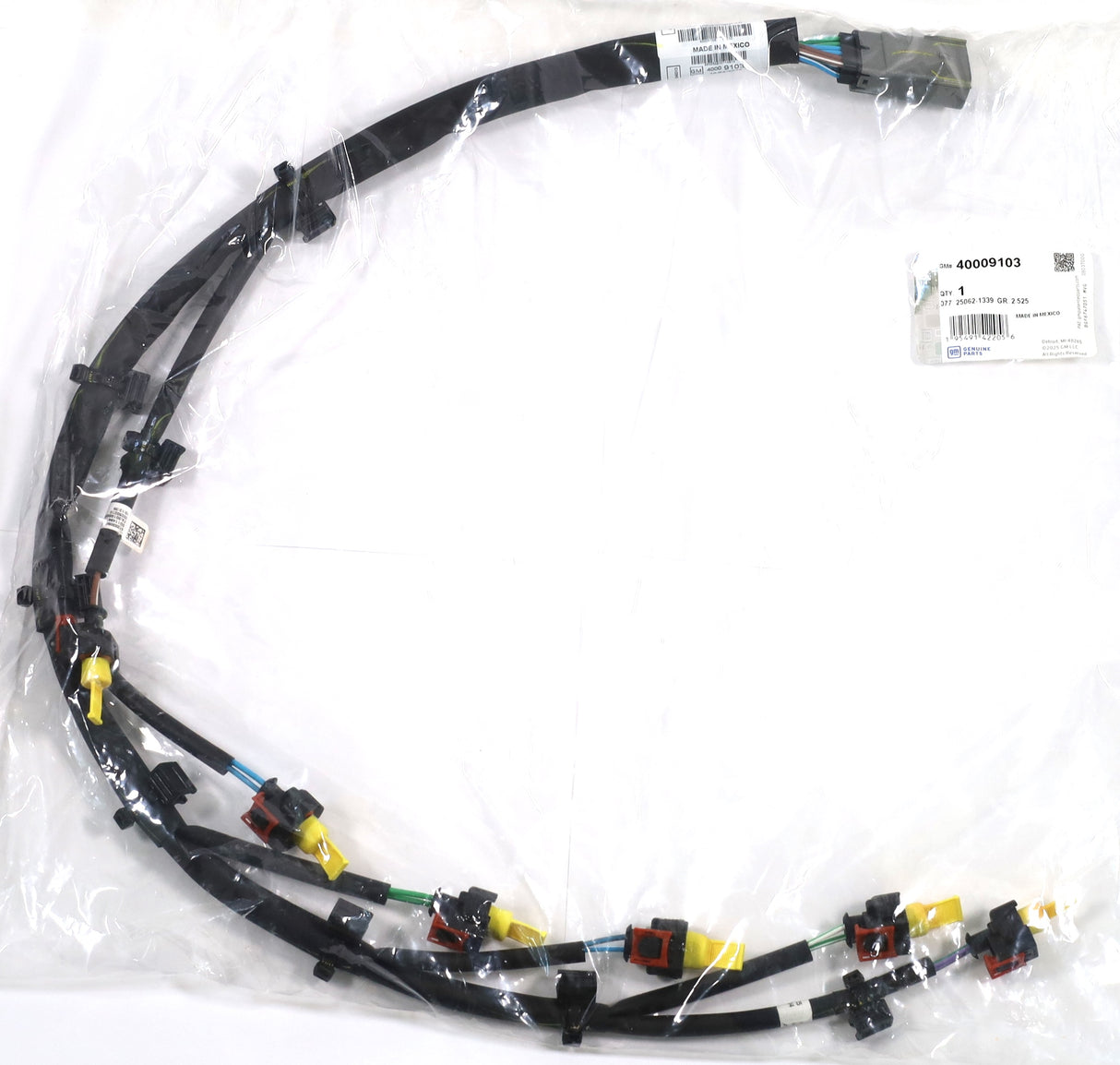 Genuine GM 40009103 Fuel Injector Harness 2020-2025 3.0L Duramax LM2 LZ0 Diesel