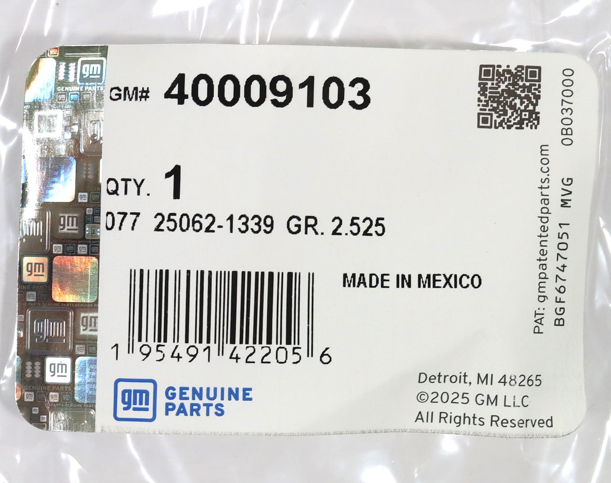 Genuine GM 40009103 Fuel Injector Harness 2020-2025 3.0L Duramax LM2 LZ0 Diesel