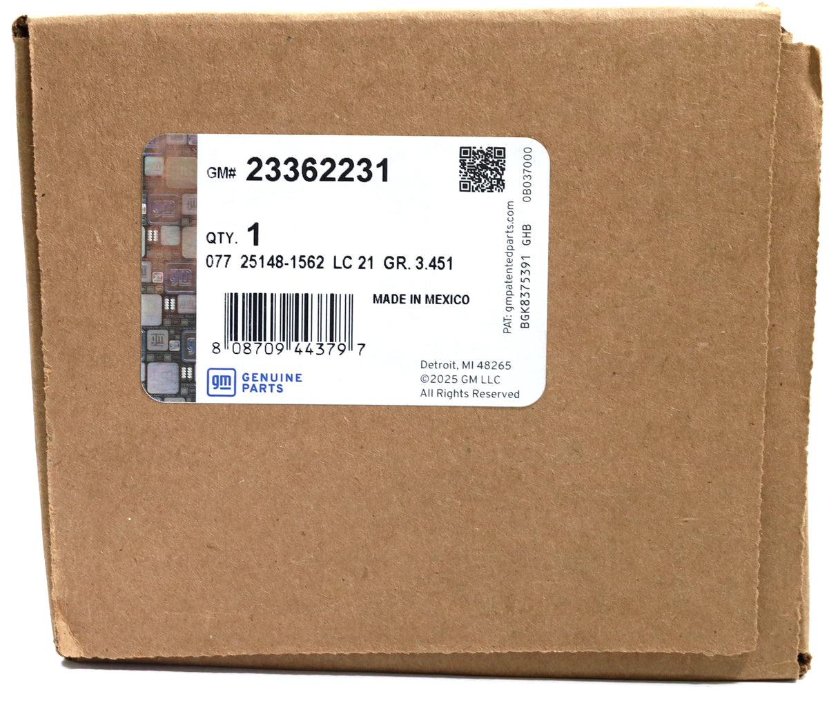 Genuine GM 23362231 Accelerator Pedal & Sensor 2011-2019 LML L5P Duramax Diesel
