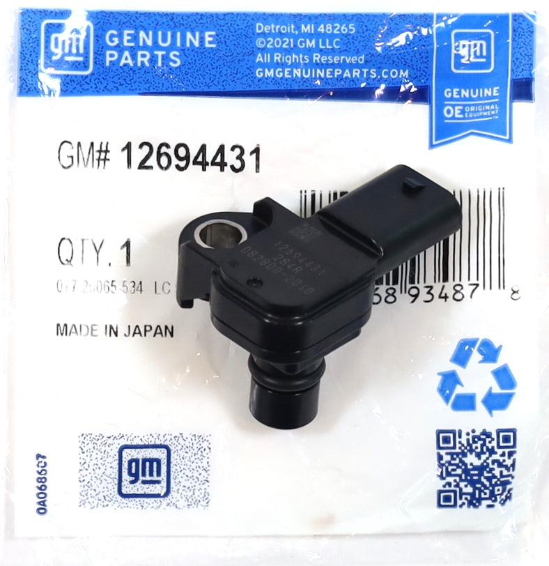 Genuine GM 12694431 Lower MAP Sensor 2023–2025 Silverado Sierra L5P Duramax