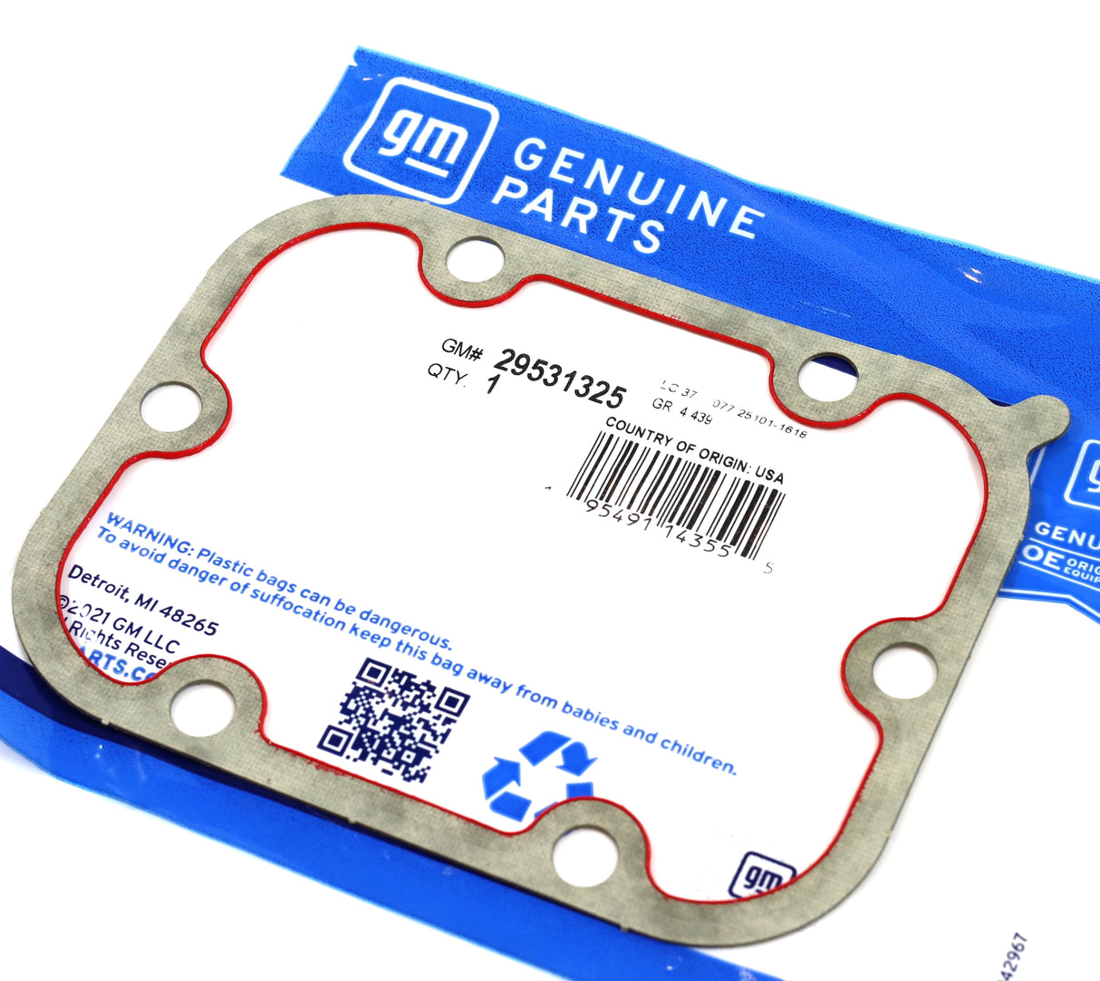 GM 29531325 Allison 1000 PTO Side Cover Gasket 2001–2019 LB7/LLY/LBZ/LMM/LML/L5P Duramax