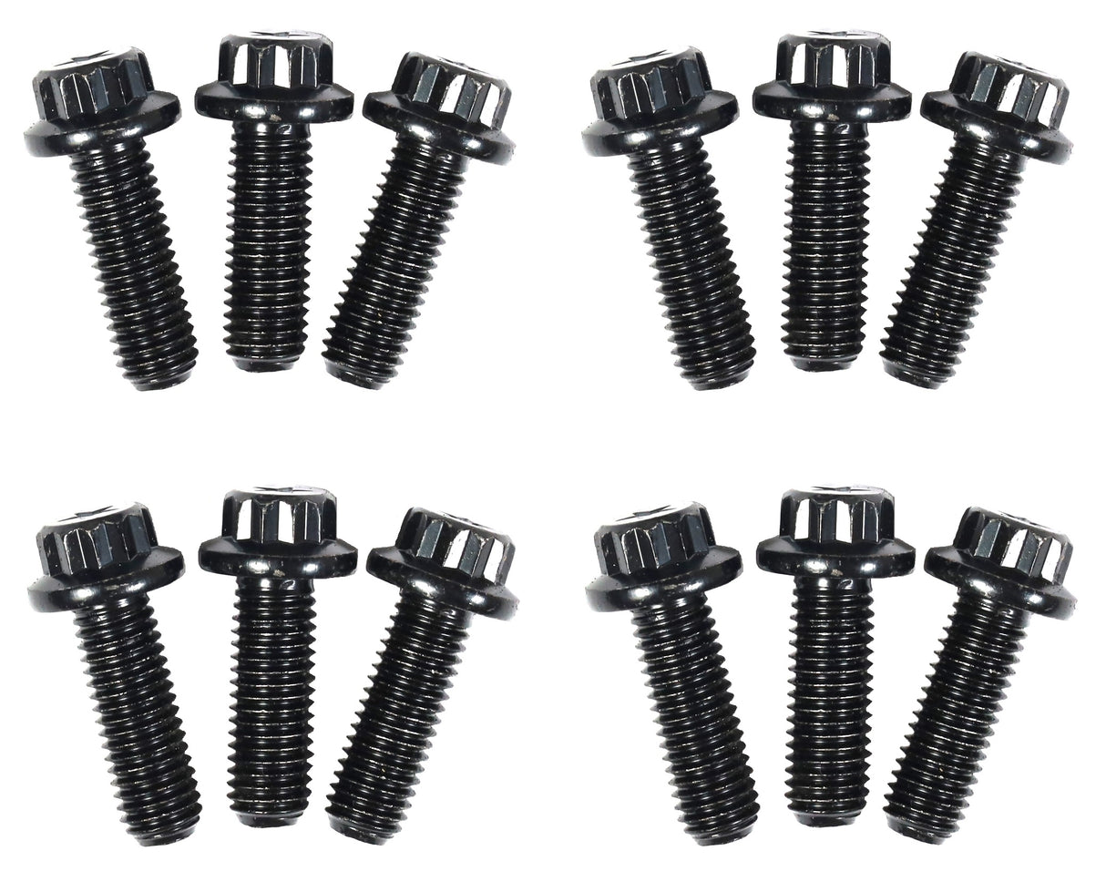 12 Point Up Pipe Bolts Set For 2001-2016 6.6L LBY LLY LBZ LMM LML Duramax Diesel