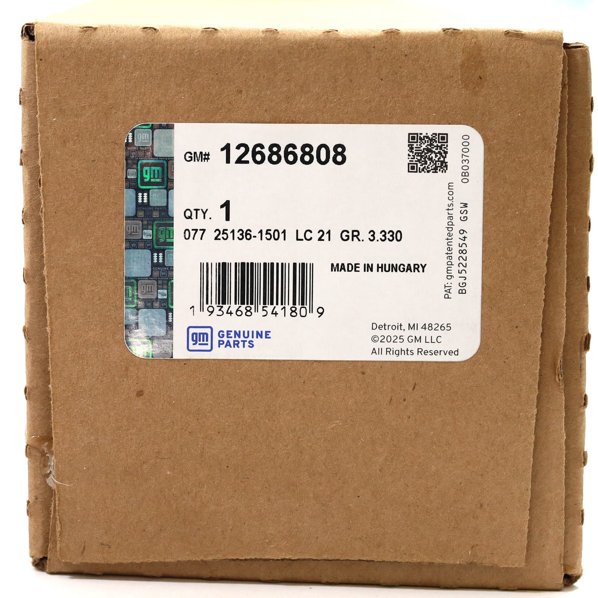 12686808 Genuine GM 12686808 / 12686810 Fuel Rail Set & Sensors For 2017-2026 L ...
