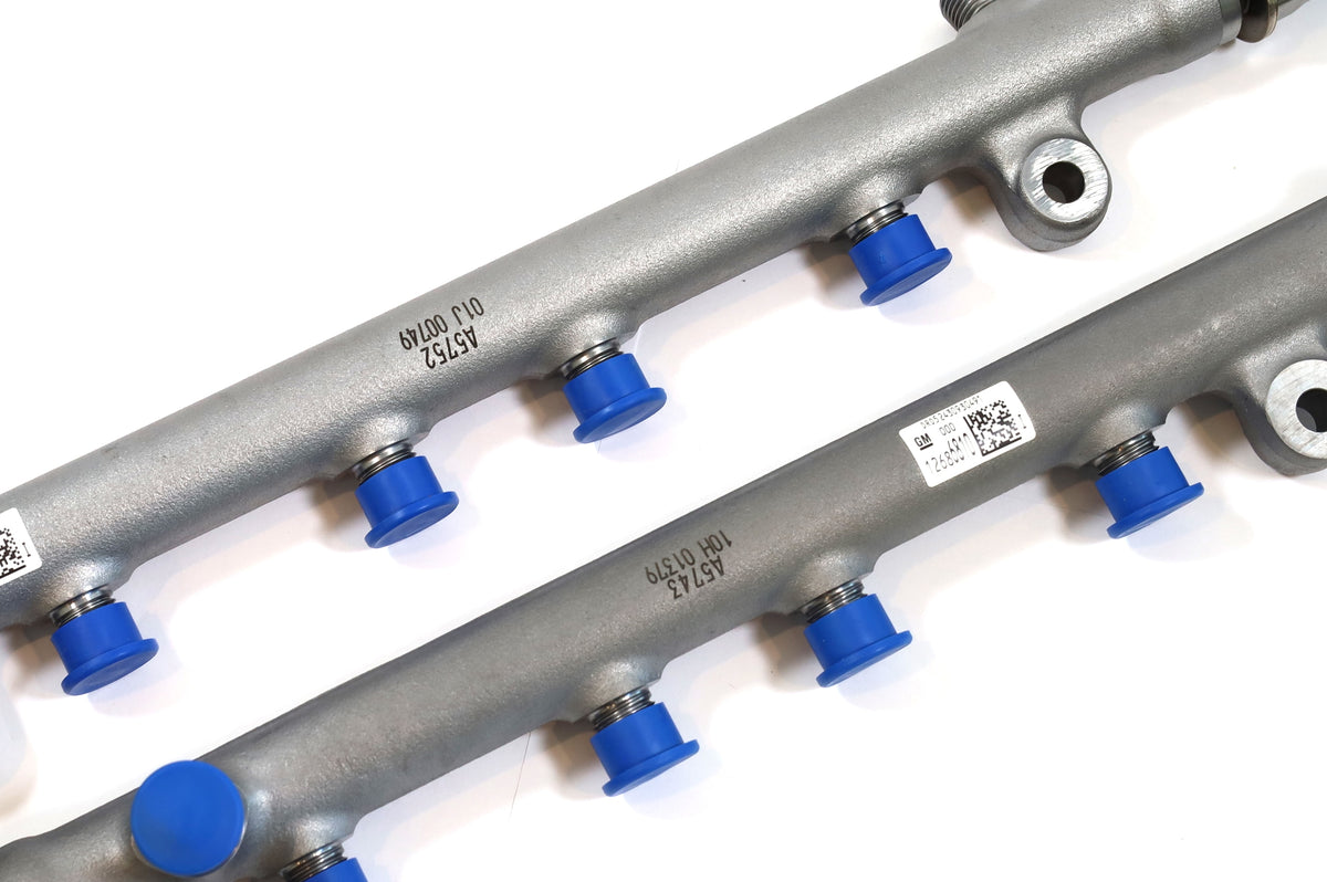 12686808 Genuine GM 12686808 / 12686810 Fuel Rail Set & Sensors For 2017-2026 L ...