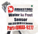 DmaxStore WIF Water In Fuel Sensor 2001–2016 6.6L Duramax LB7 LLY LBZ LMM LML