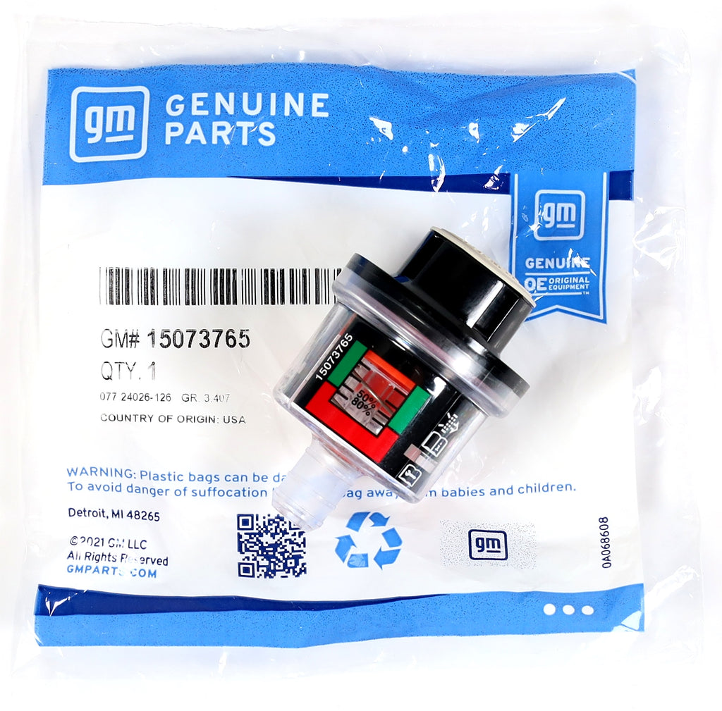Genuine OEM GM 15073765 Air Box Filter Intake Air Cleaner Restriction Indicator