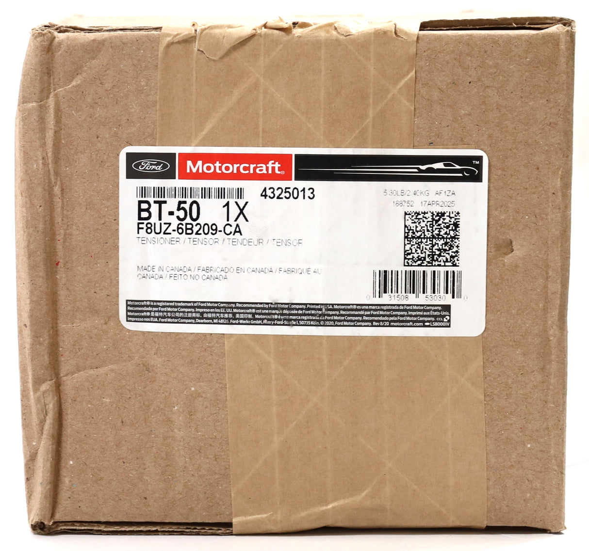 Motorcraft BT-50 / F8UZ-6B209-CA Serpentine Belt Tensioner Ford 7.3L Powerstroke