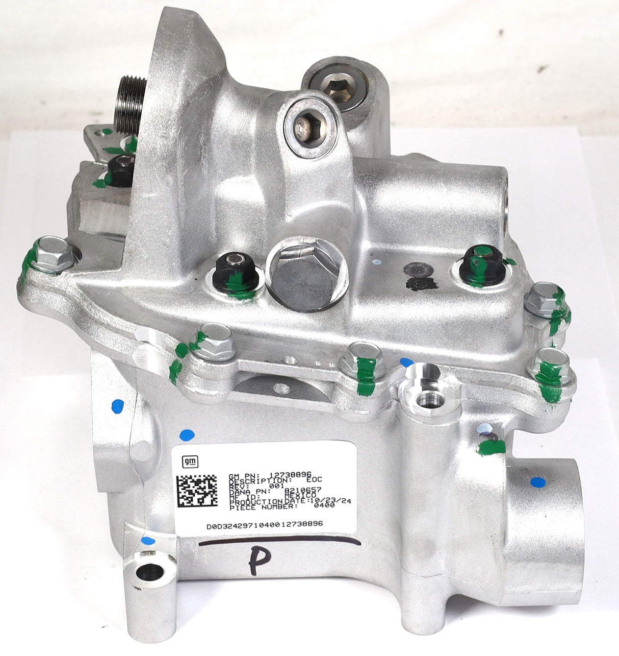 2020–2025 L5P Duramax High-Flow Engine Oil Cooler Genuine GM 12738896