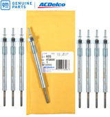 Set of 8 OEM GM 63G / 97326305 Diesel Glow Plug 04-05 Chevy GMC LLY Duramax 6.6L