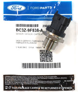 Genuine Ford BC3Z-9F838-A Fuel Rail Pressure Sensor 2011–2019 6.7L Powerstroke