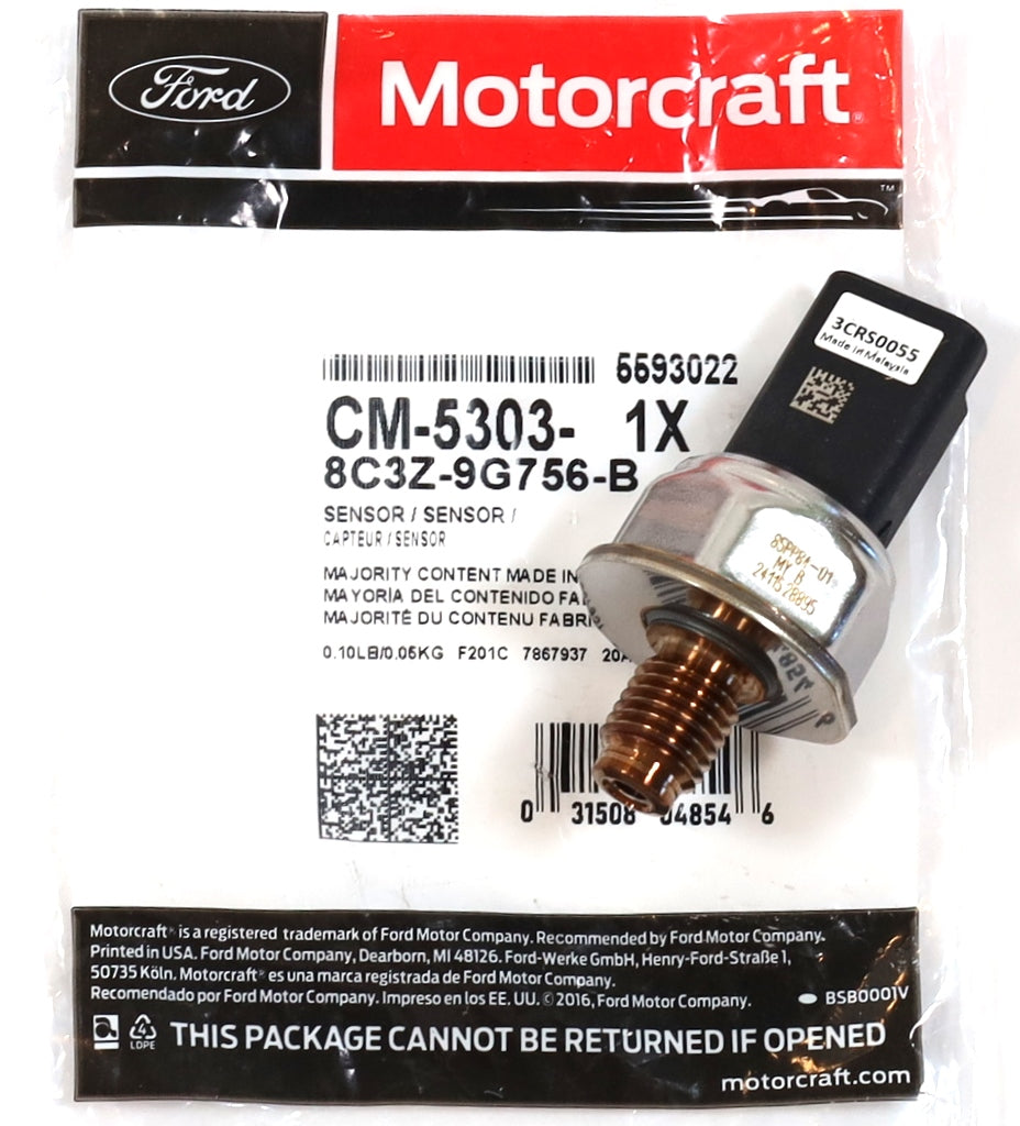 Ford Motorcraft CM-5303 Fuel Rail Pressure Sensor 08–10 6.4L