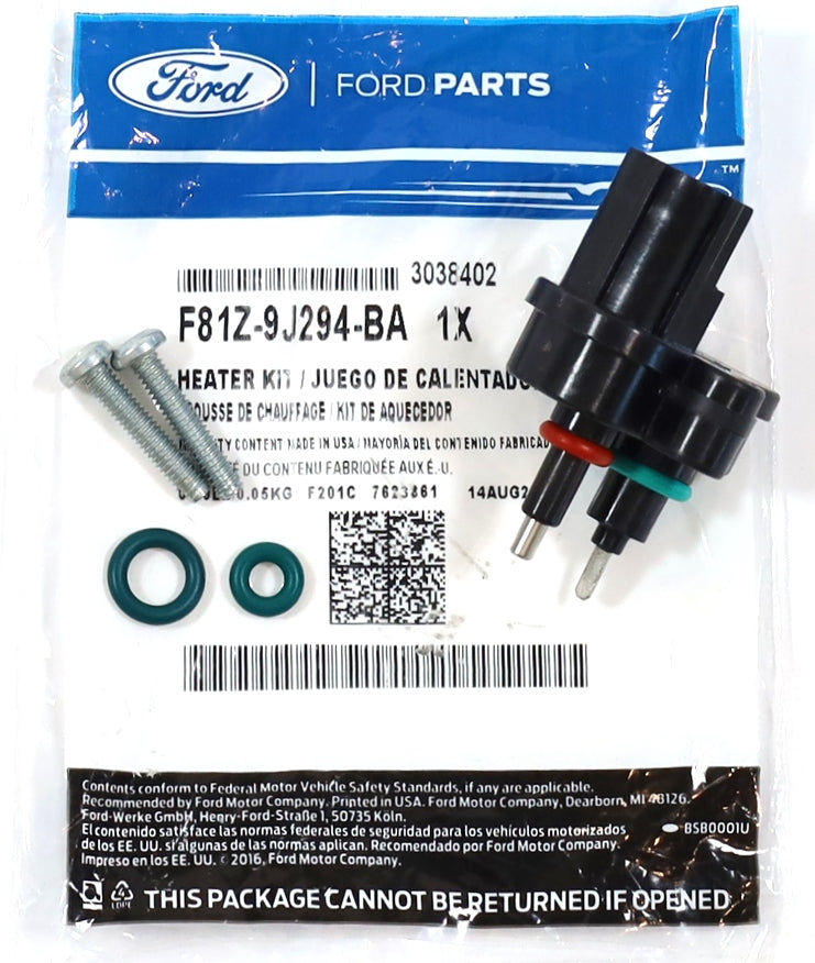 fuwafuwa③ Ford F81Z-9J294-BA Fuel Bowl Heater WIF Sensor 1999–2003 7.3L