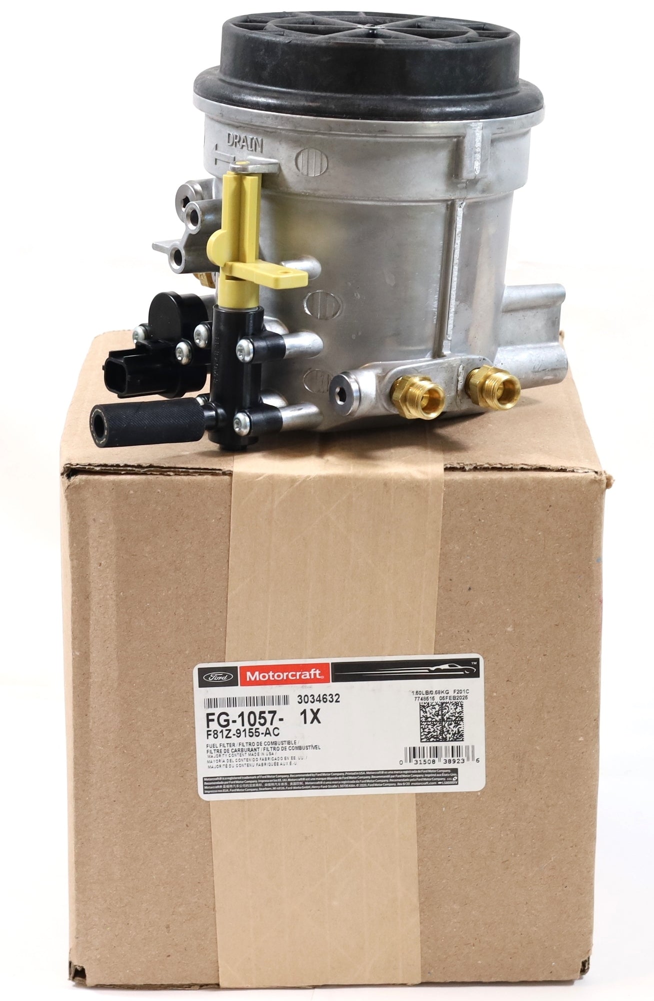 Ford Motorcraft FG-1057 Fuel Bowl Filter Housing 99–03 7.3L