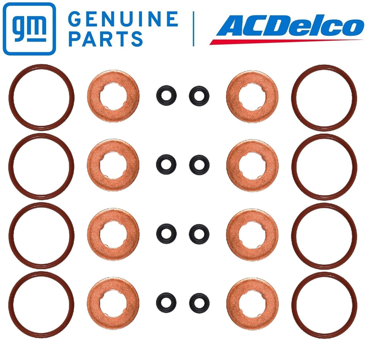 2011–2016 LML Duramax Fuel Injector Seal O-Ring Kit Genuine GM 19256465 / 217-3438